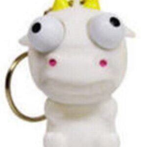 Cute Cow Key Chains * Animal Eye Poppers (Pack of 3)